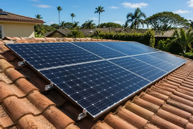 Installation de panneaux solaires à Vaux-en-Beaujolais